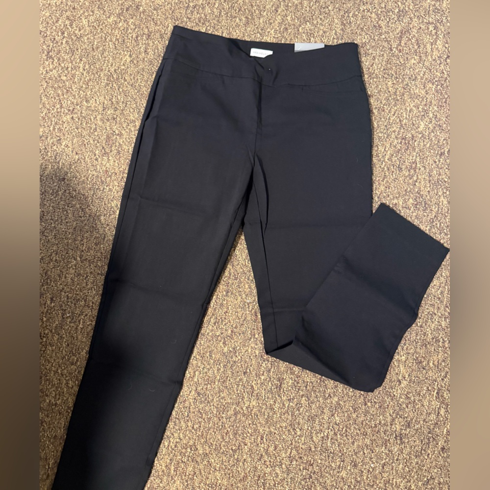 Van Heusen Slim Fit Black Pants